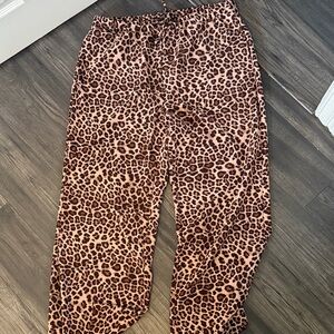 Torrid Animal Print Wide Leg Pants